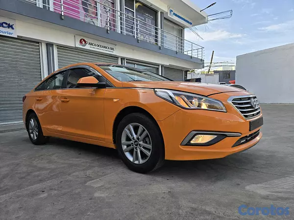 carros - HYUNDAI SONATA LF 2018 NARANJA  9