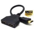 accesorios para electronica - Cable Adaptador HDMI Macho a HDMI Hembra Dual de 1 a 2 vías para HDTV 0