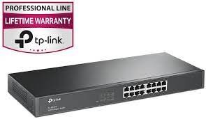 computadoras y laptops - SWITCH 16 PUERTOS TP-LINK TL-SG1016, NO ADMINISTRABLE/RACK, 16 PUERTOS GIGABIT  1