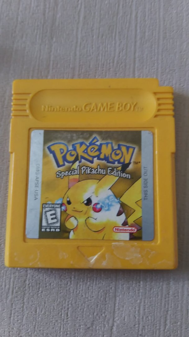 consolas y videojuegos - POKEMON YELLOW NINTENDO GAME BOY COLOR ORIGINAL