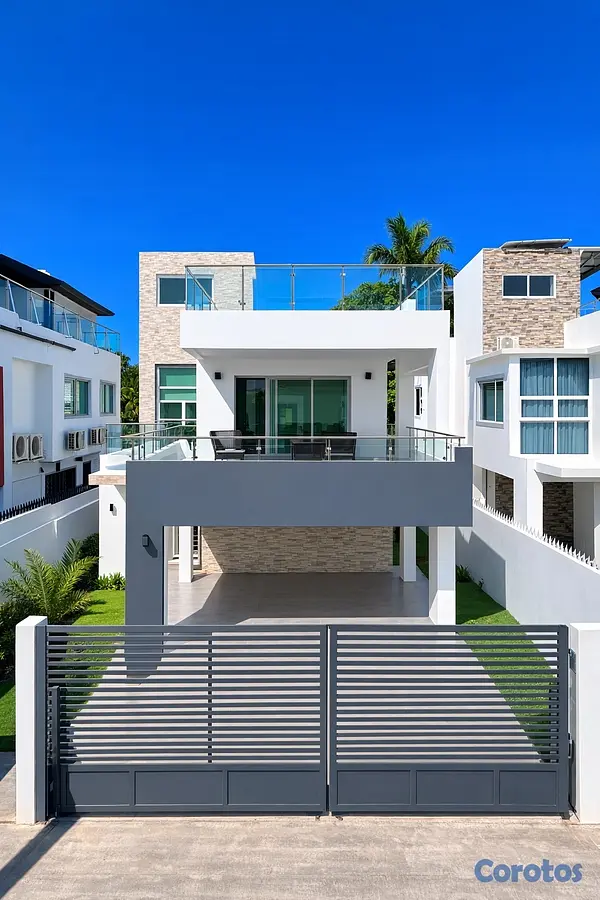 casas - Casa Moderna En Venta  7