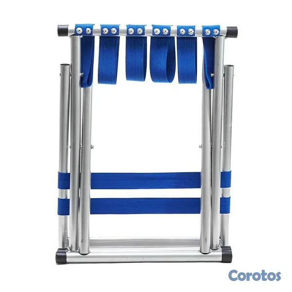 camaras y audio - Silla playera de metal plegable
 3