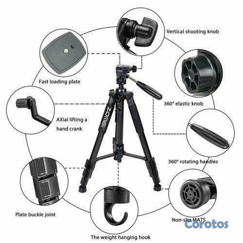 accesorios para electronica - Tripode Zomei Profesional de 55" Varios Ángulos 6
