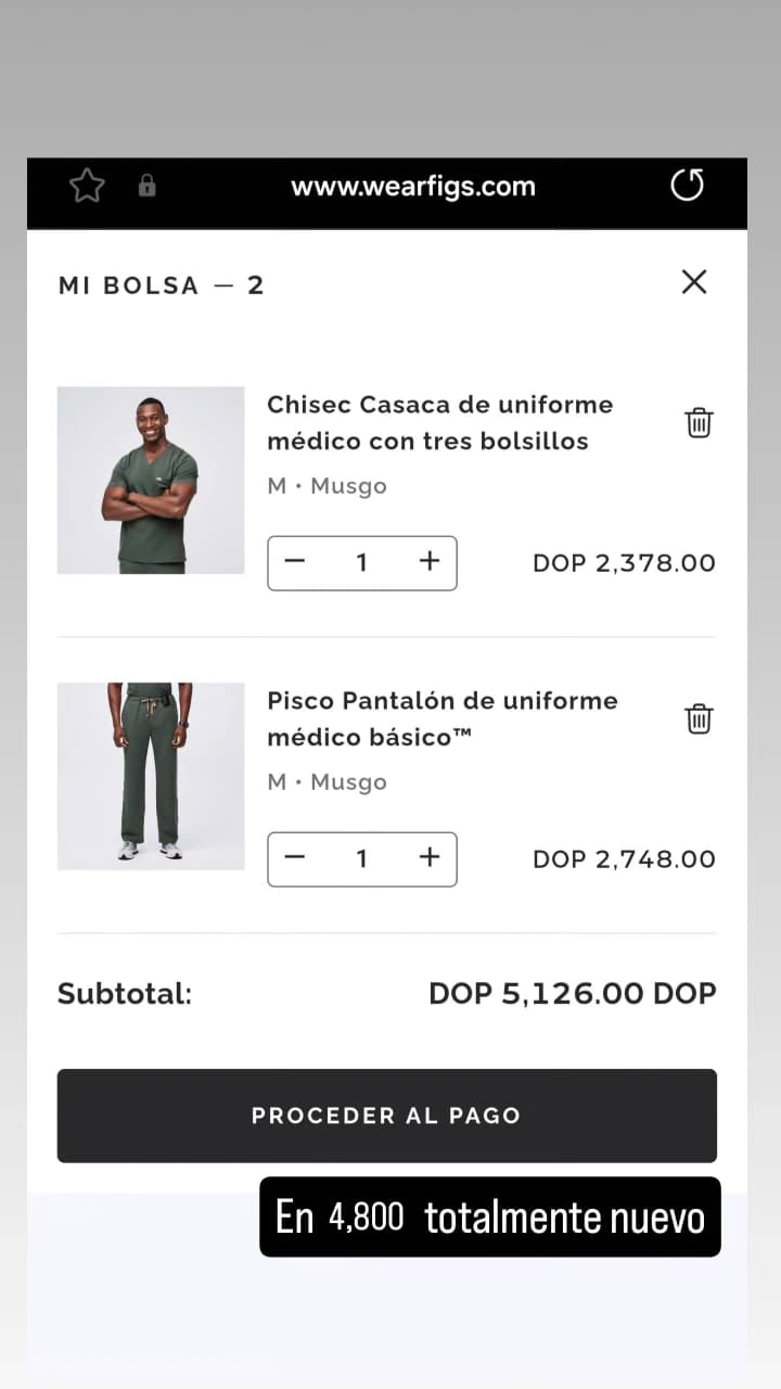 ropa para hombre - Uniforme mèdico 