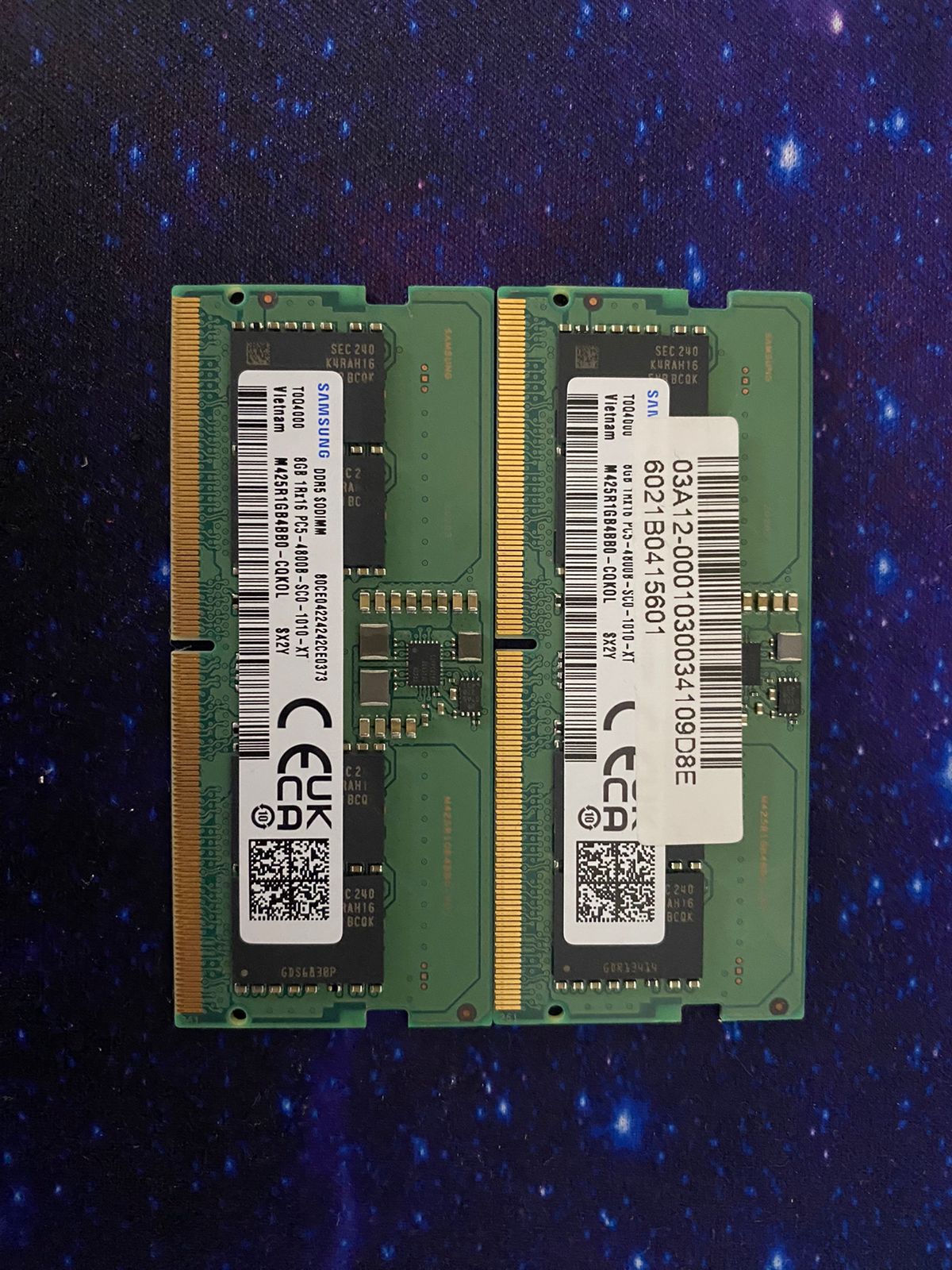 computadoras y laptops - 🖥️ Memorias RAM Samsung DDR5 16GB (2x8GB) SO-DIMM