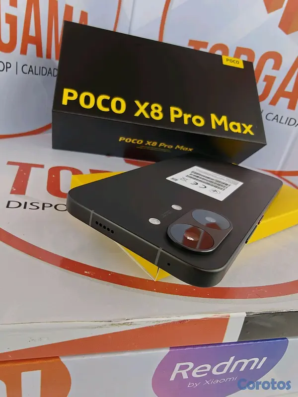celulares y tabletas - POCO X8 PRO MAX 5G, 12GB RAM 512GB ROM 5