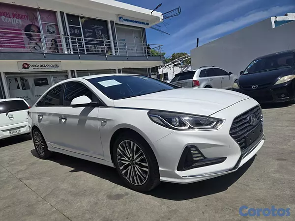 carros - HYUNDAI SONATA NEW RISE 2018 BLANCO GASOLINA 3