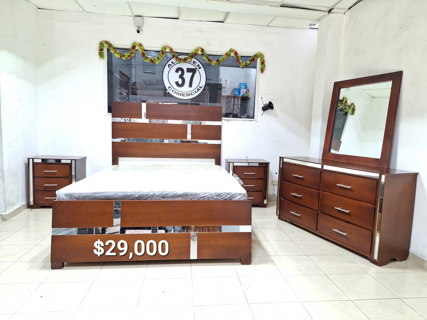 muebles y colchones - Juego de Habitacion con Colchon Nuevo 2
