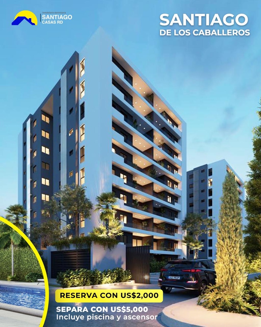 apartamentos - Nuevo Proyecto Torres de 10 Niveles Próximo a Autopista Duarte.