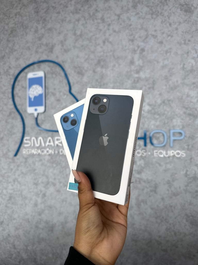 celulares y tabletas - IPHONE 13 NORMAL 128GB  DESBLOQUEADO SELLADO (SOMOS TIENDA)