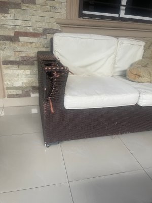 muebles y colchones - REPARACIÓN  RATTAN SINTETICO PARA EXTERIOR . - 10% de descuento . SUPER EXPECIAL 2