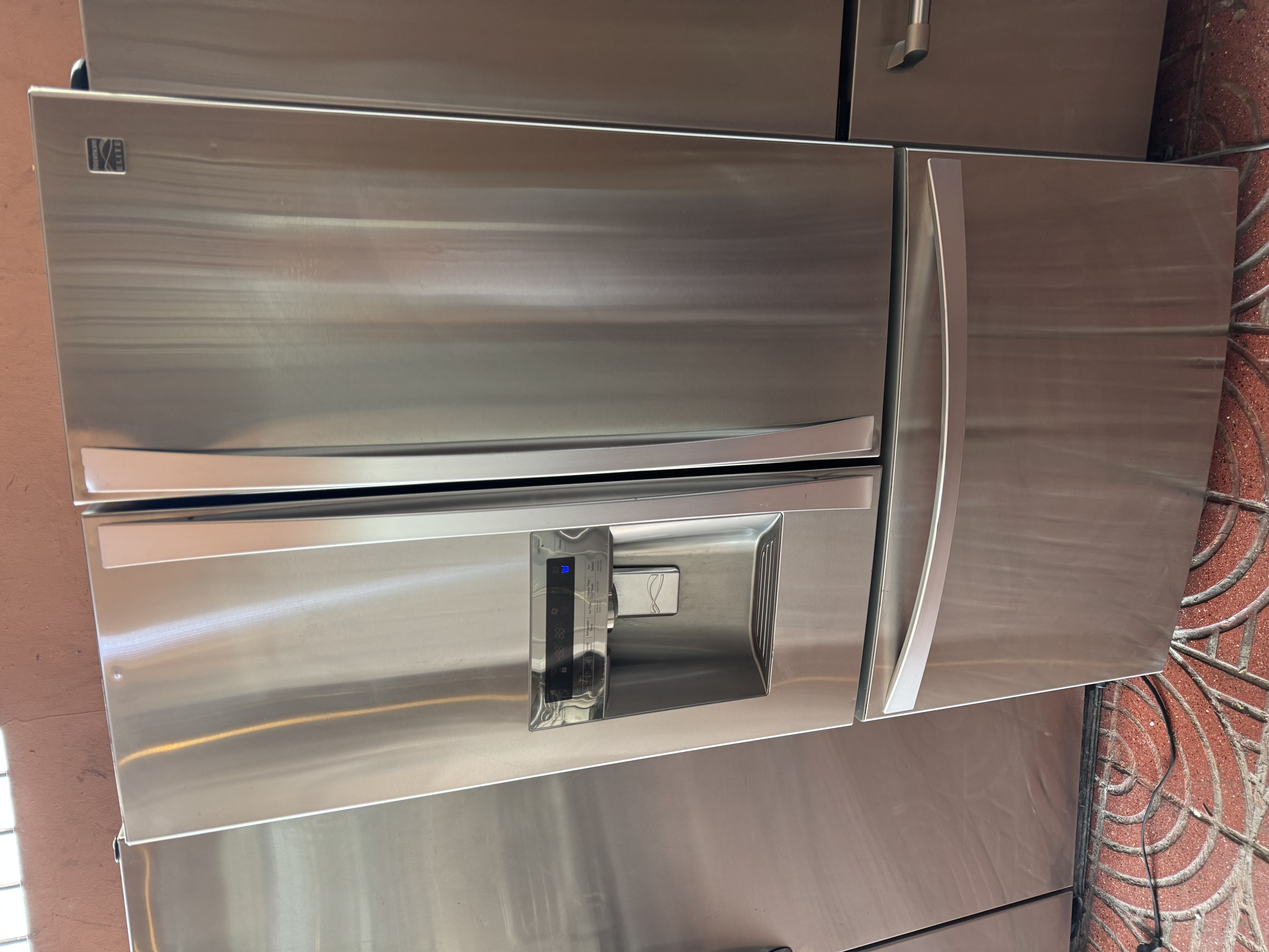 electrodomesticos - Nevera Kemore Elite 3 Puerta Inverter Excelentes C