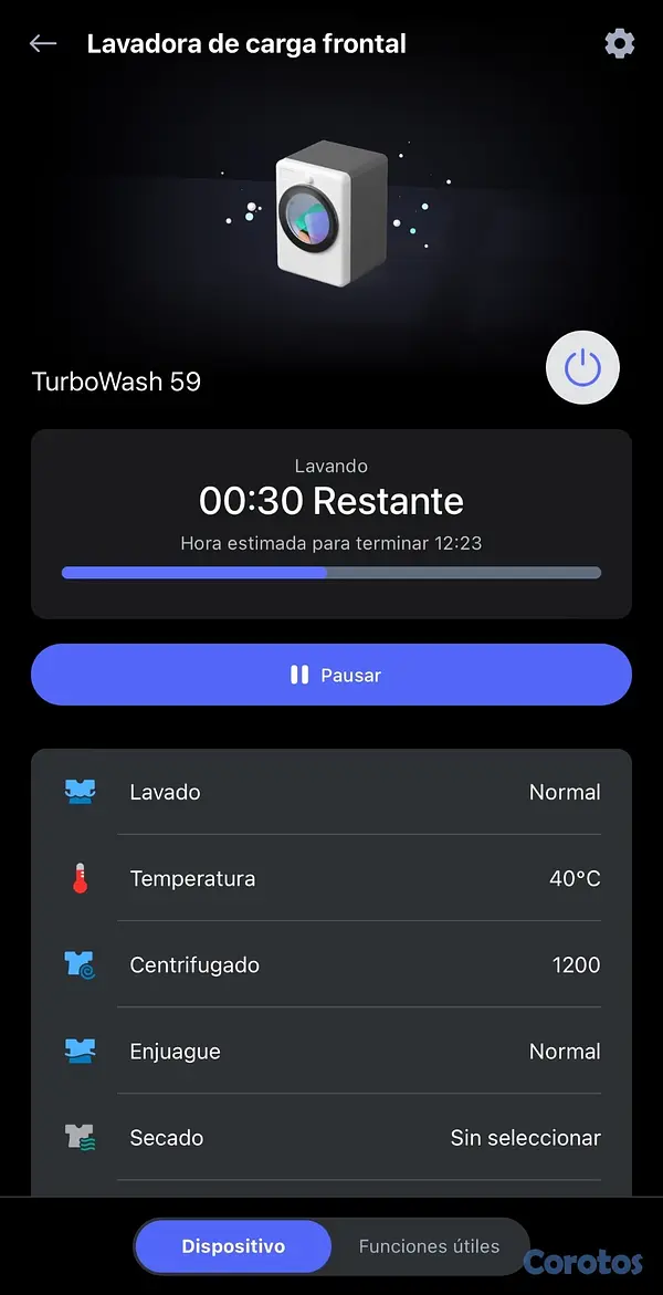 electrodomesticos - Lavadora inteligente LG 2