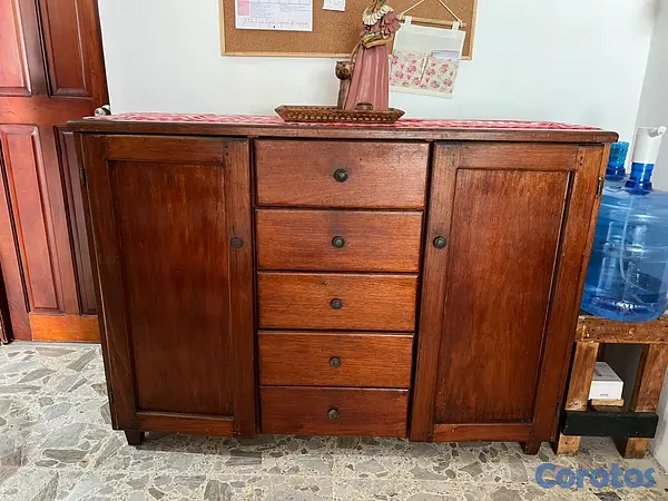 muebles y colchones - Mueble con gabinetes de madera de cedro para comed 4