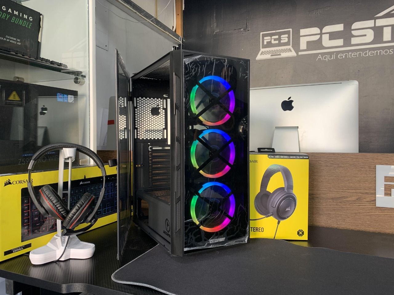 computadoras y laptops - Case ATX RGB, Tiras LED Y Ventiladores RGB Desde $2,900 4