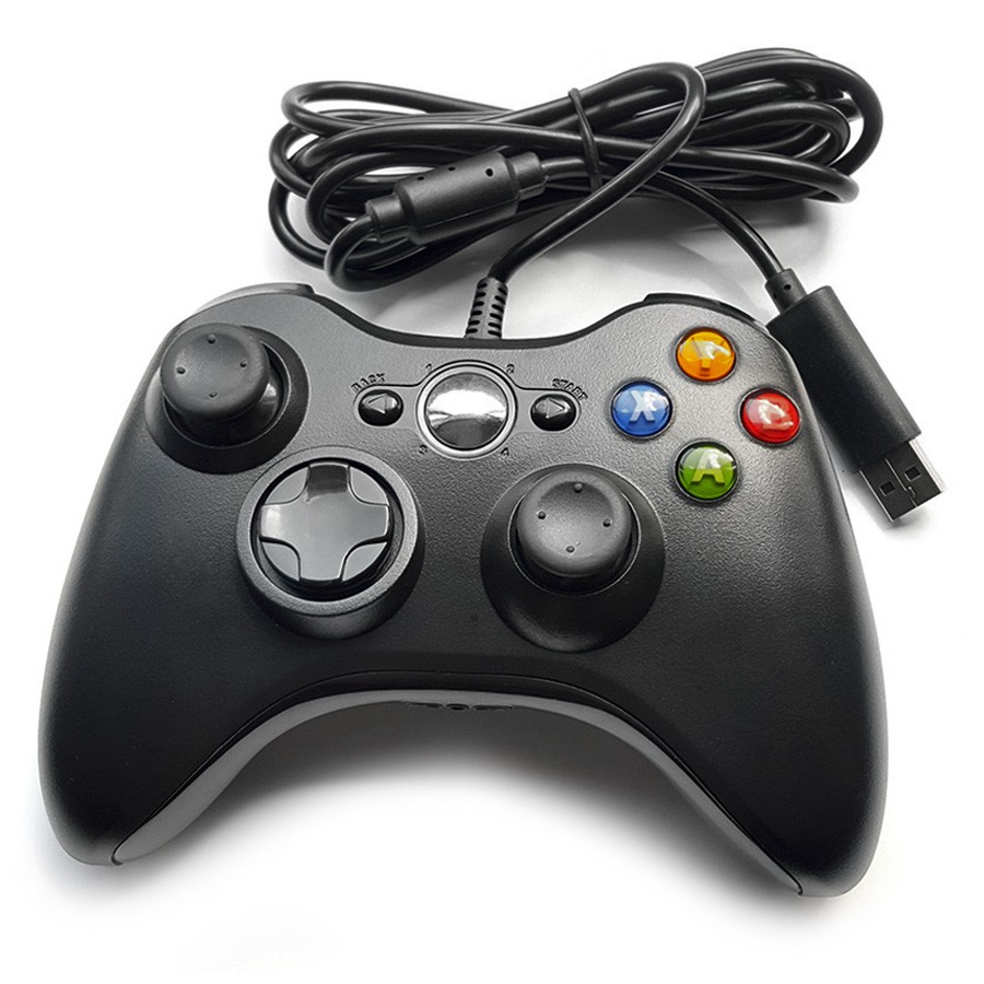 consolas y videojuegos - Control con alambre para XBOX 360 2.5 METROS 2