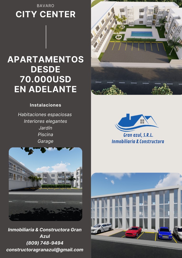 apartamentos - City center Bávaro