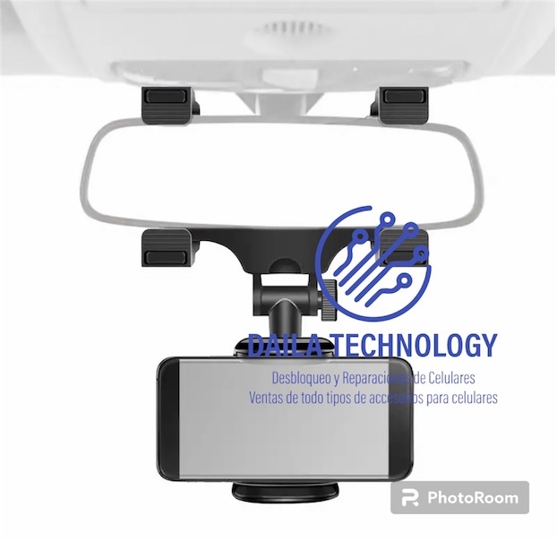 celulares y tabletas - Soporte de teléfono para espejo retrovisor 2