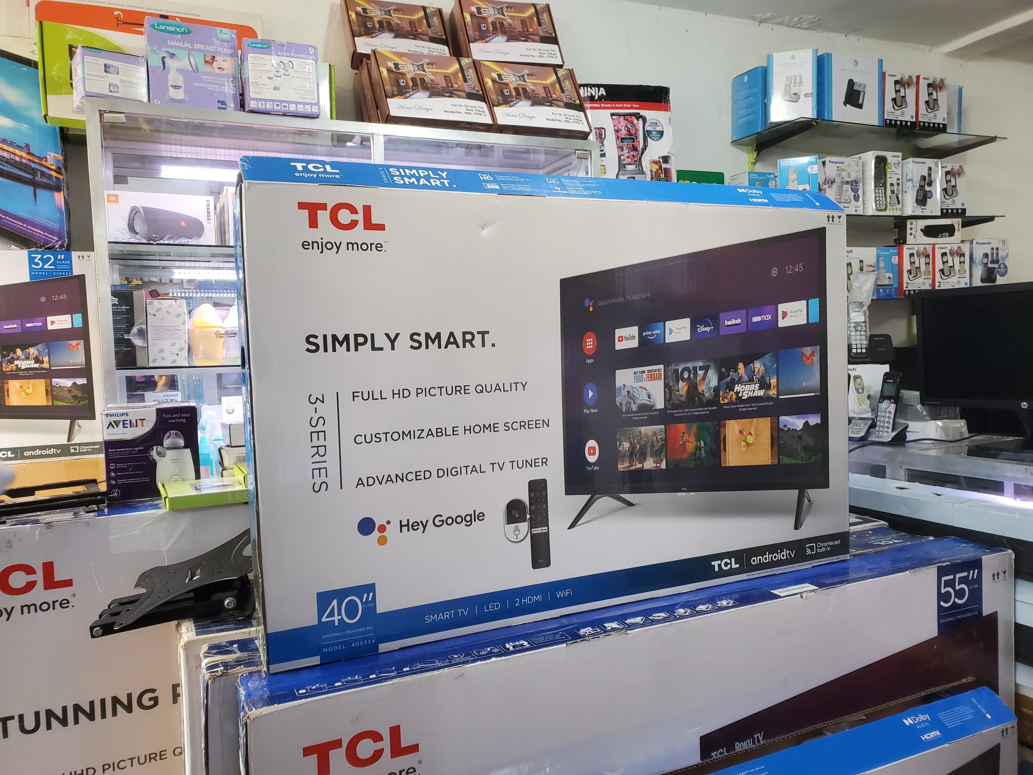 tv - TELEVISOR TCL 40 PULGADAS ANDROID SMART TV FULL HD LED