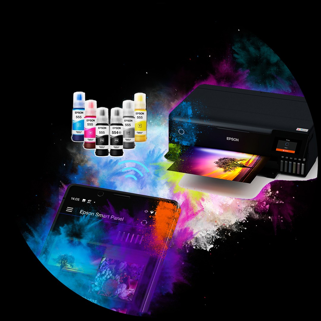 impresoras y scanners - L8180 impresora Fotográfica +A3 Wi-Fi Multifuncion  5 Bandejas DVD PrintDVD