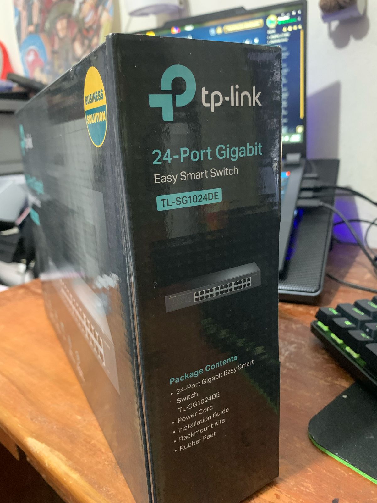 accesorios para electronica - Tp-link Tl-SG1024DE24-port managed smart Switch  0