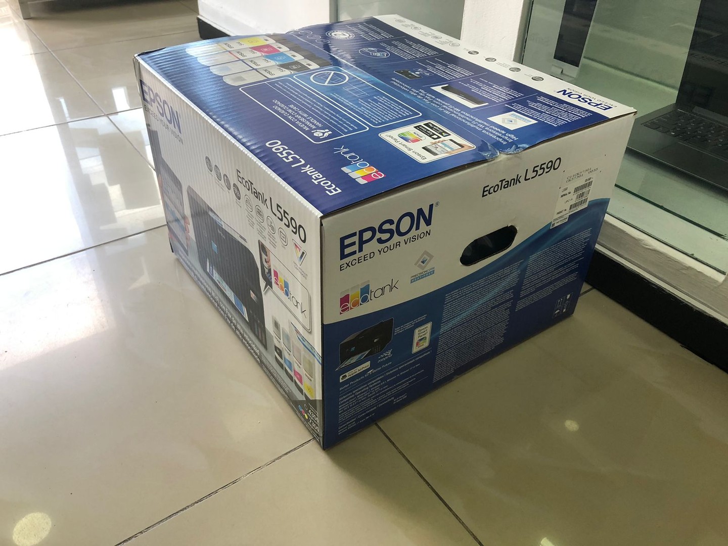 impresoras y scanners - OFERTA Impresora Epson L5590 a WIFI y USB, Multifuncional con bandeja ADF 3