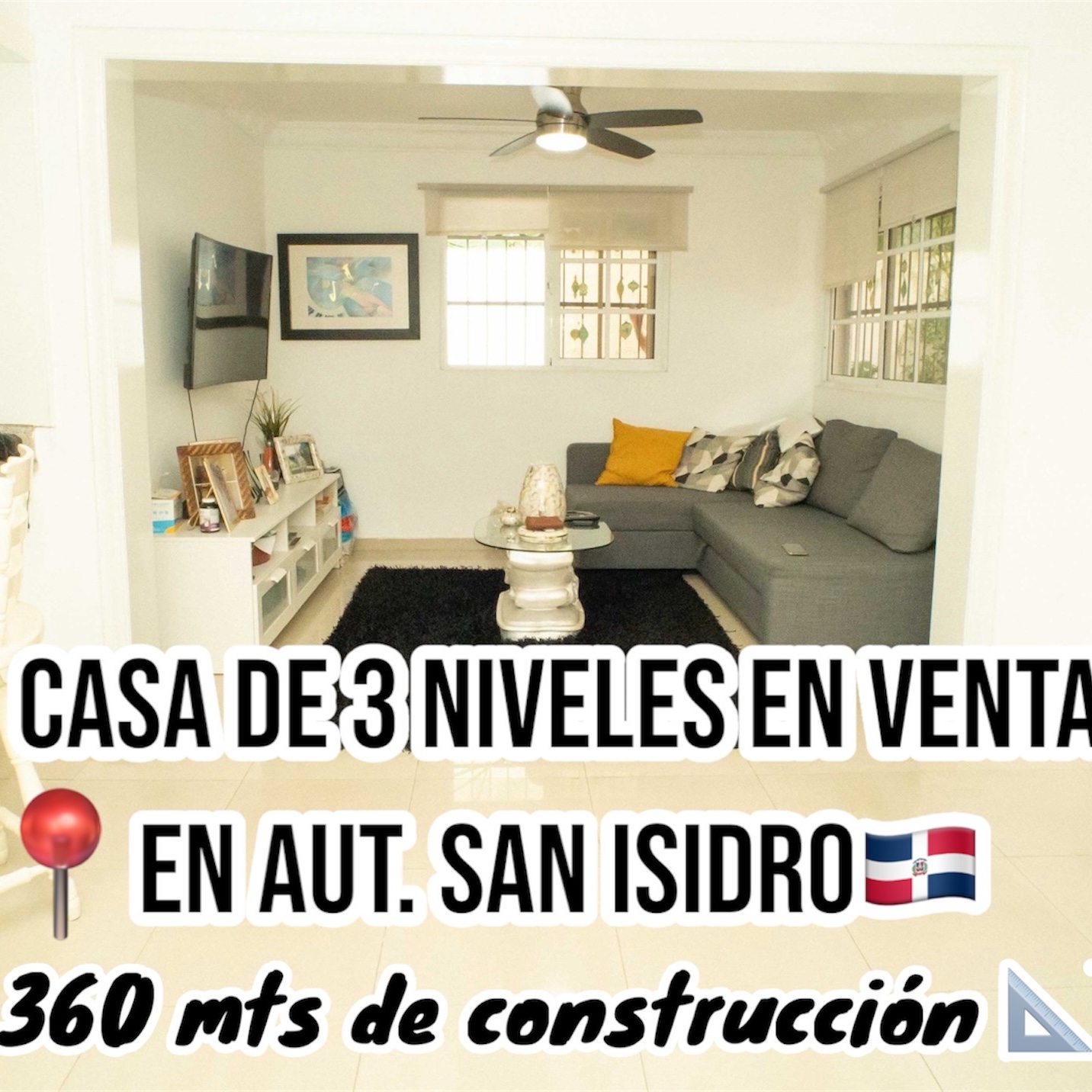 casas - Casa de 3 niveles en Aut.San isidro, SDE
