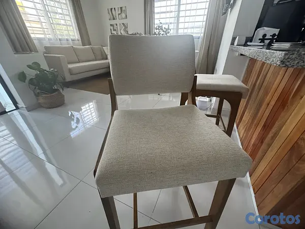 muebles y colchones - Taburetes tapizadas 3