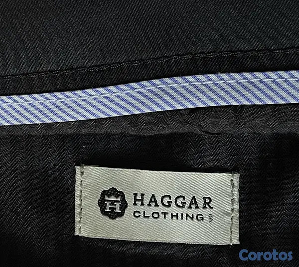 ropa para hombre - Pantalón Haggar® Original | Corte: Straight Fit 4