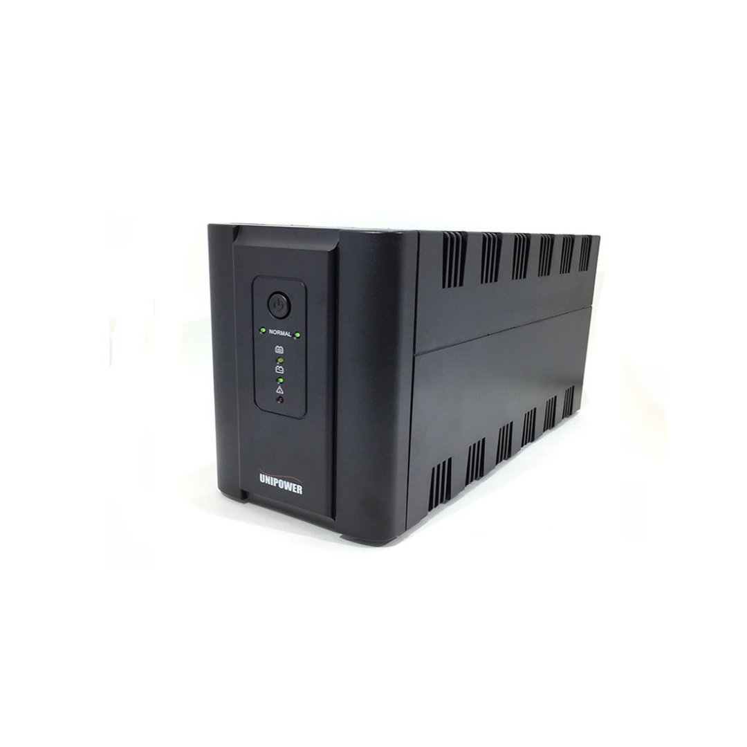 computadoras y laptops - UPS UNIPOWER 1200VA – 8 ENTRADAS -REGULADOR/ TRABAJA CON PLANTA E INVERSOR 0