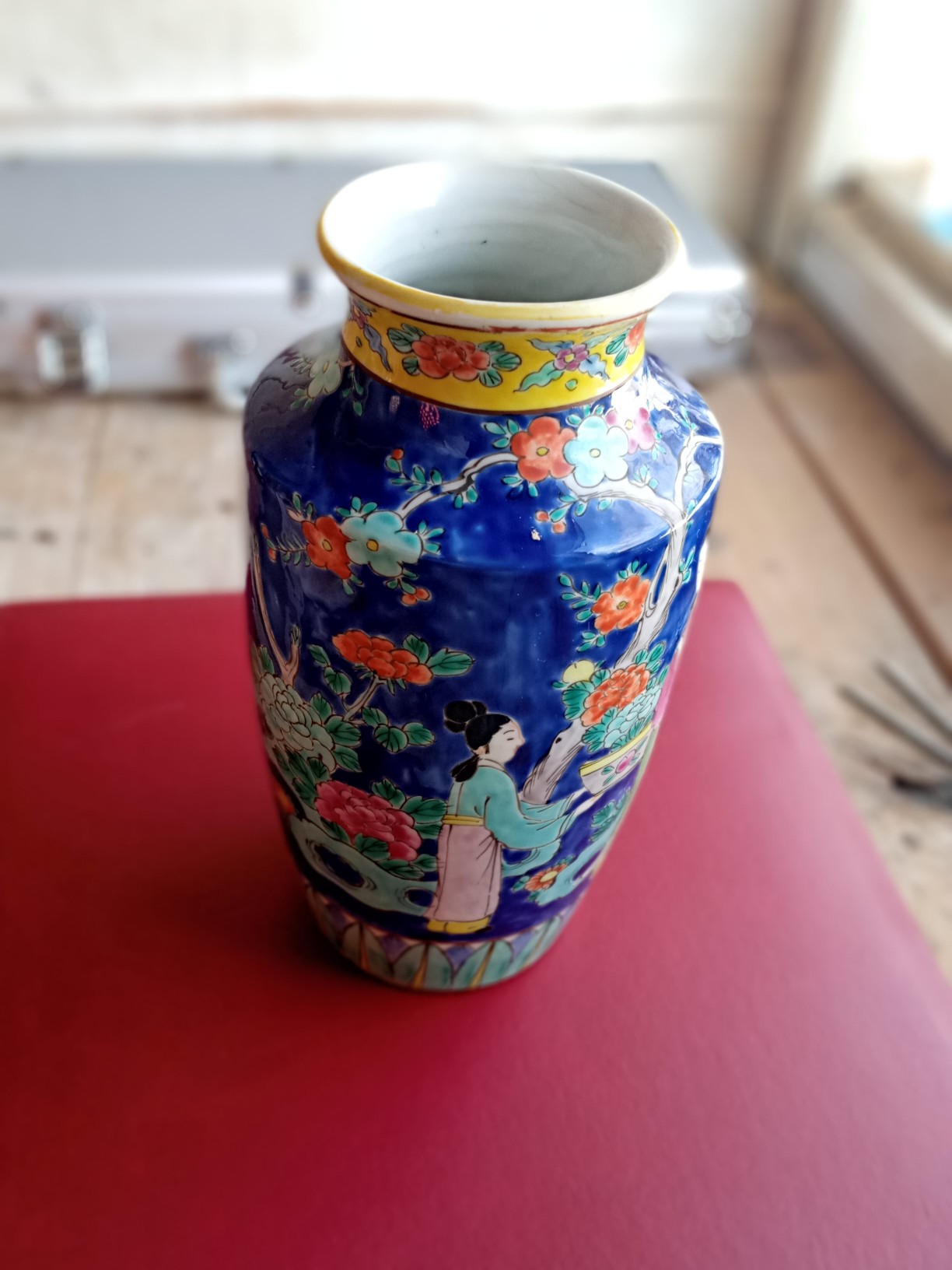 decoración y accesorios - Jaron en porcelana chino antiguo 0
