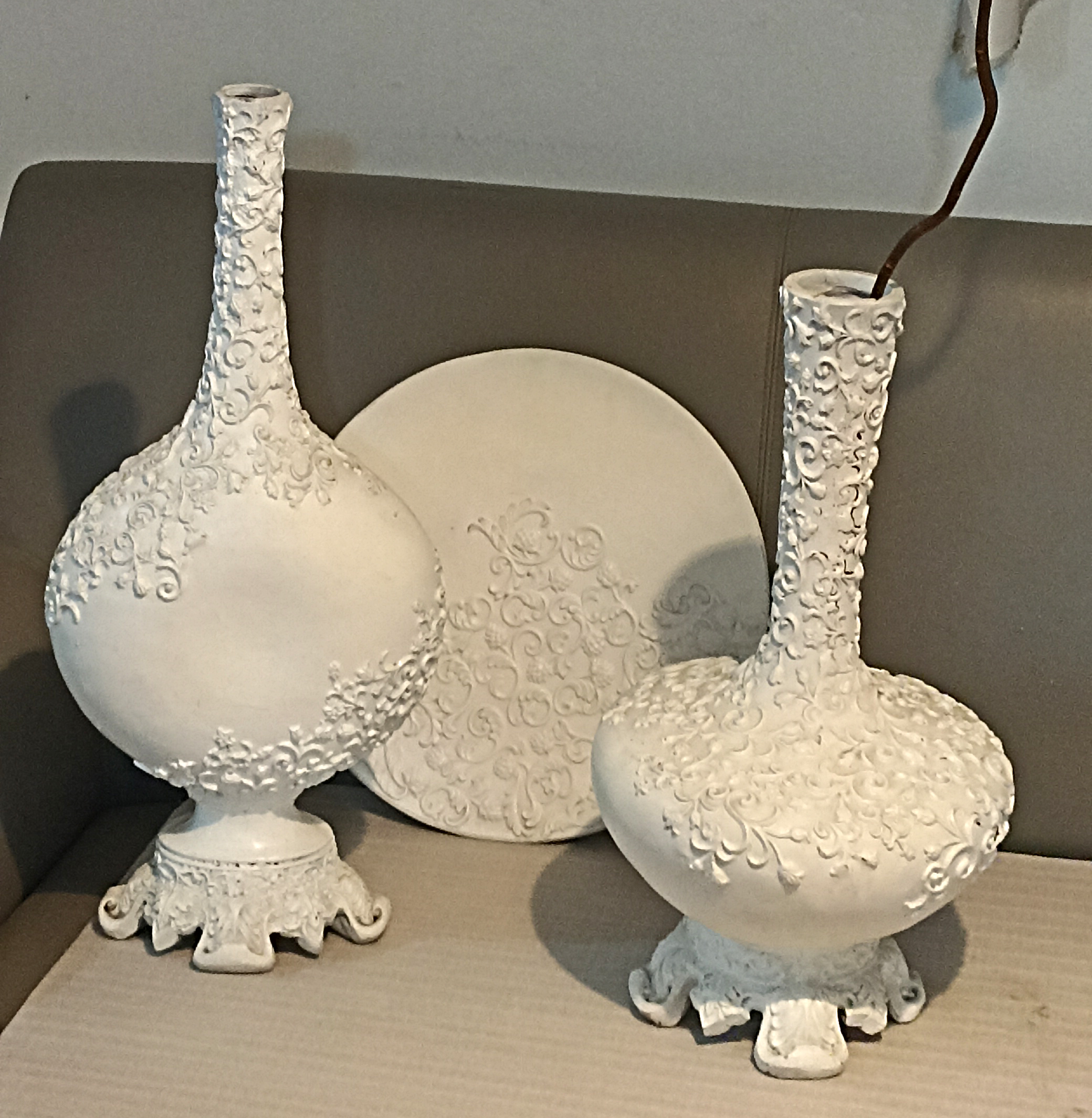 decoración y accesorios - Jarrones Florero Juego Detalles Arabescos