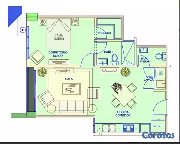 apartamentos - Apartamentos en Villa marina de 1, 2 y 3 hab 8