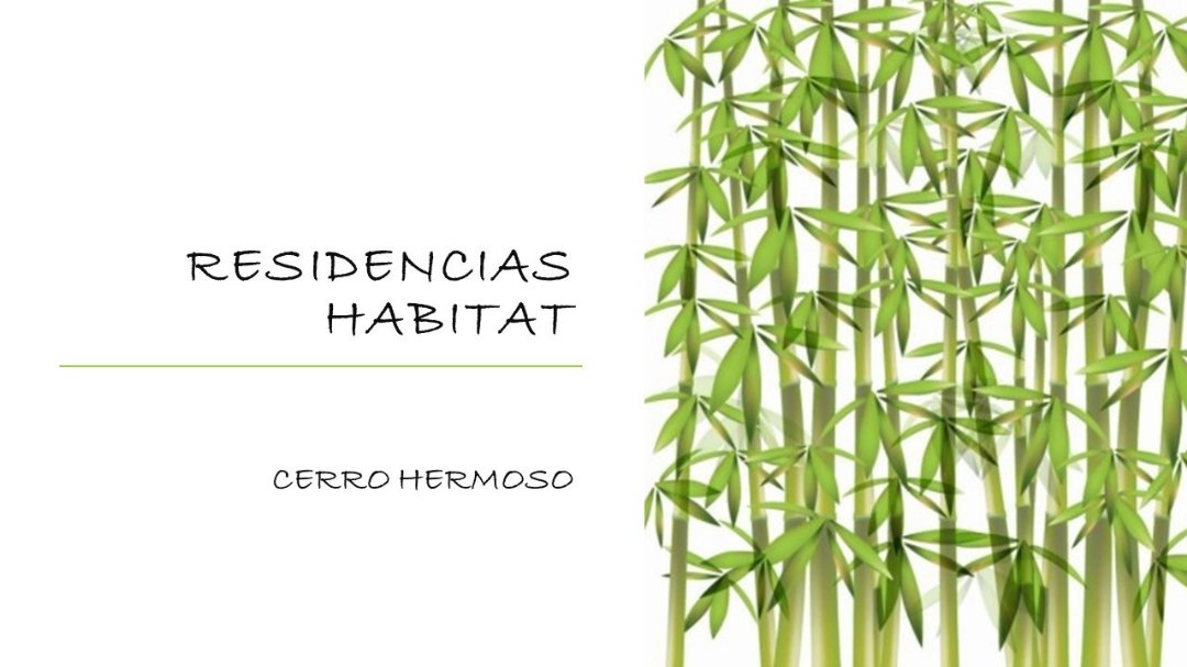 casas - Residencias HABITAT Cerro Hermoso 1