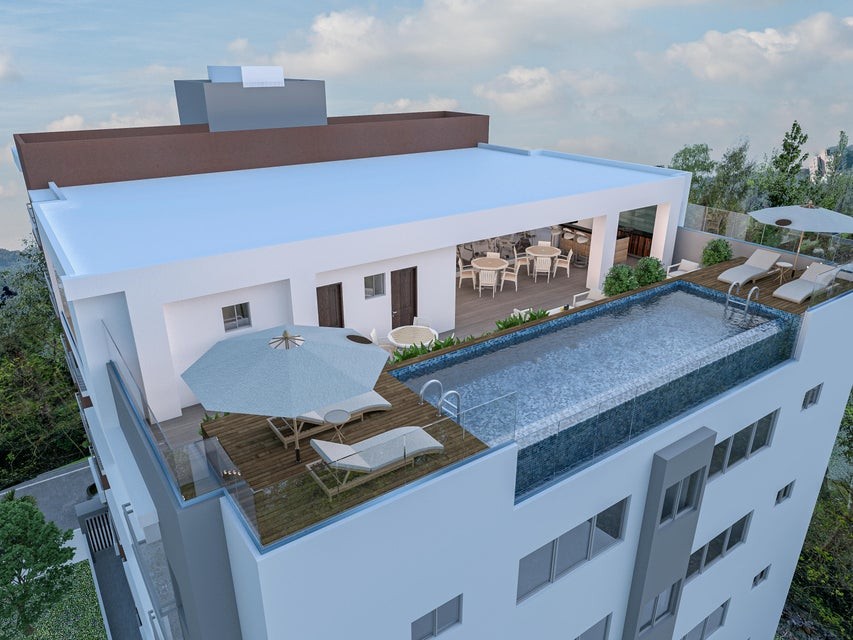 apartamentos - Apartamento en venta #23-2076 posee 1 dormitorio, 1,5 baños, piscina, balcón.