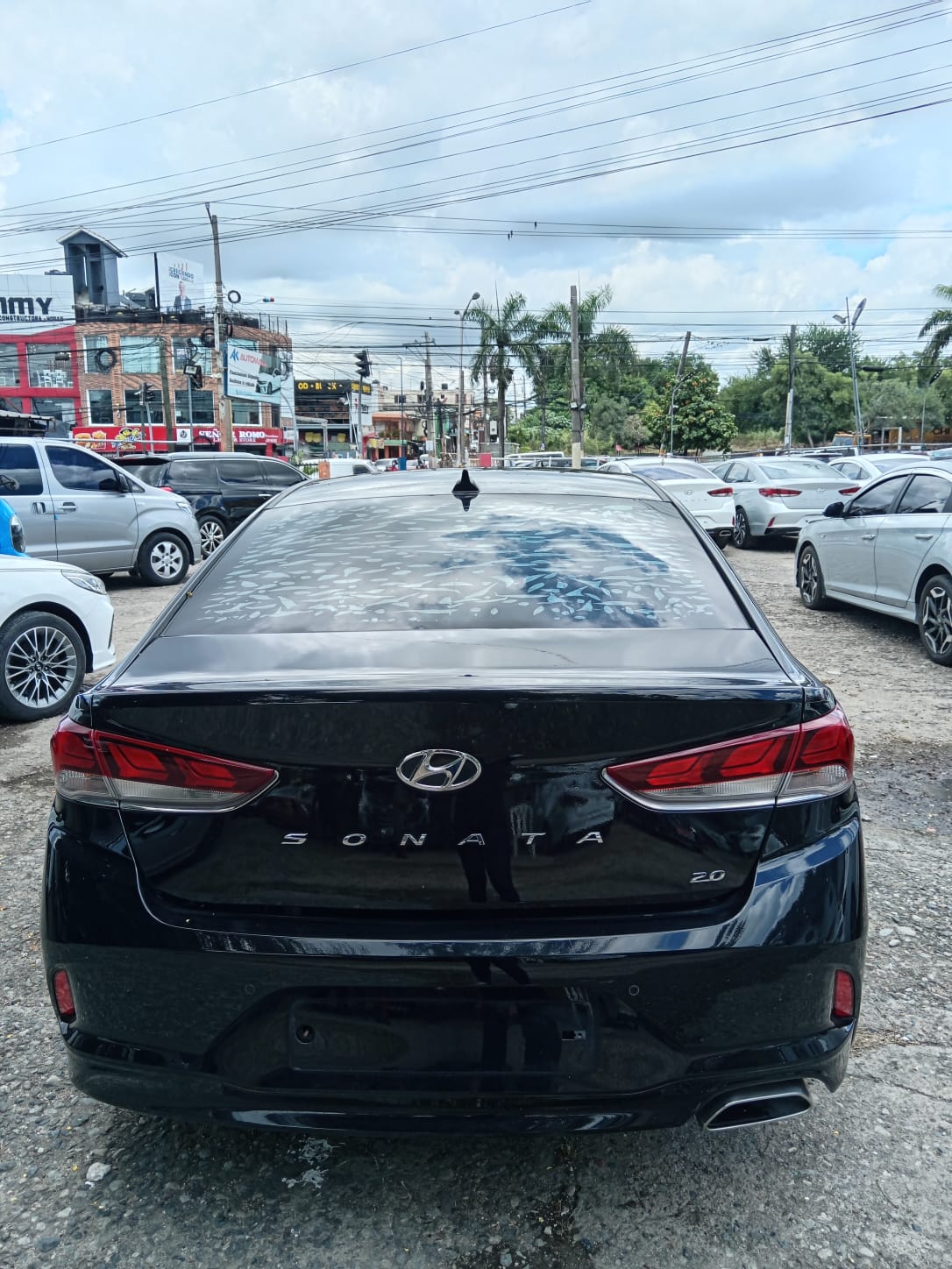 carros - HYUNDAI SONATA NEW RISE 2019 NEGRO GASOLINA 5
