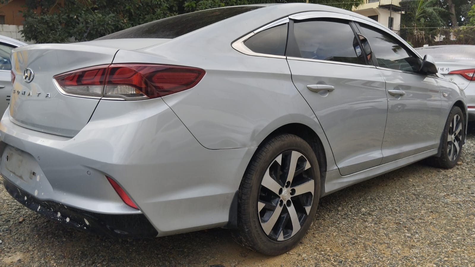 carros - HYUNDAI SONATA NEW RISE 2018 GRIS 6