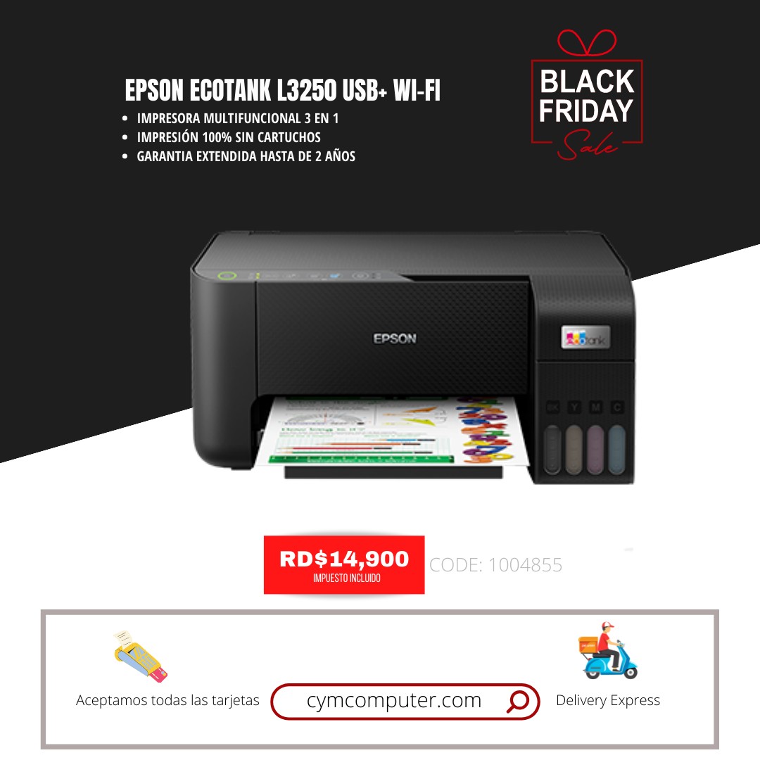 impresoras y scanners - OFERTA BLACK FRIDAY - IMPRESORA EPSON L3250