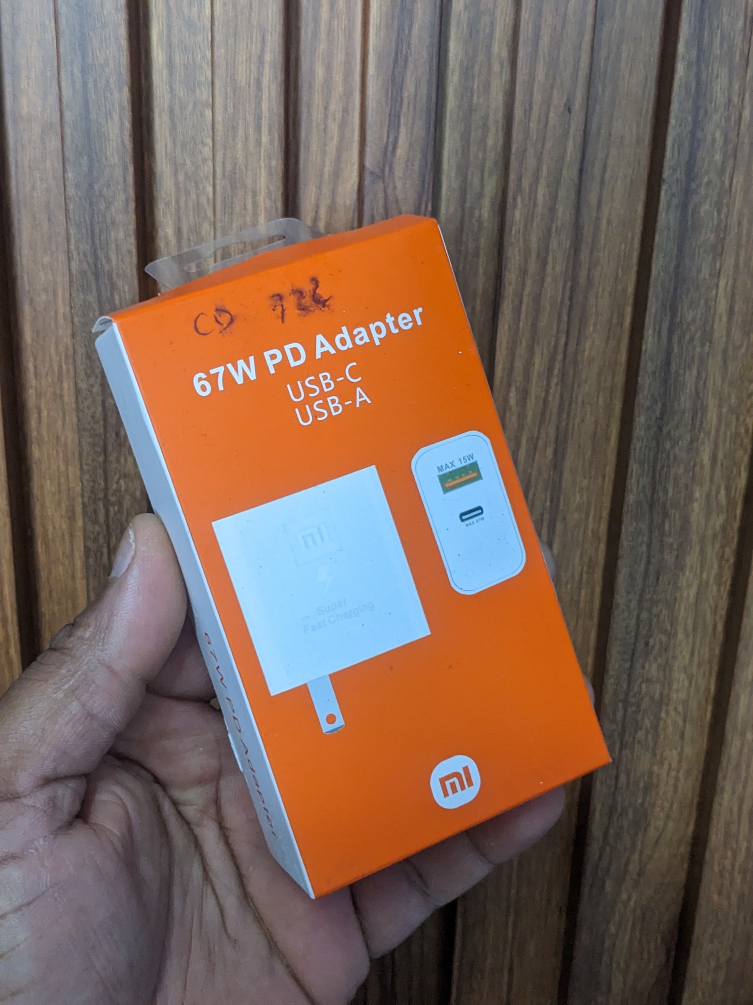 celulares y tabletas - Cargador MI 67W 1