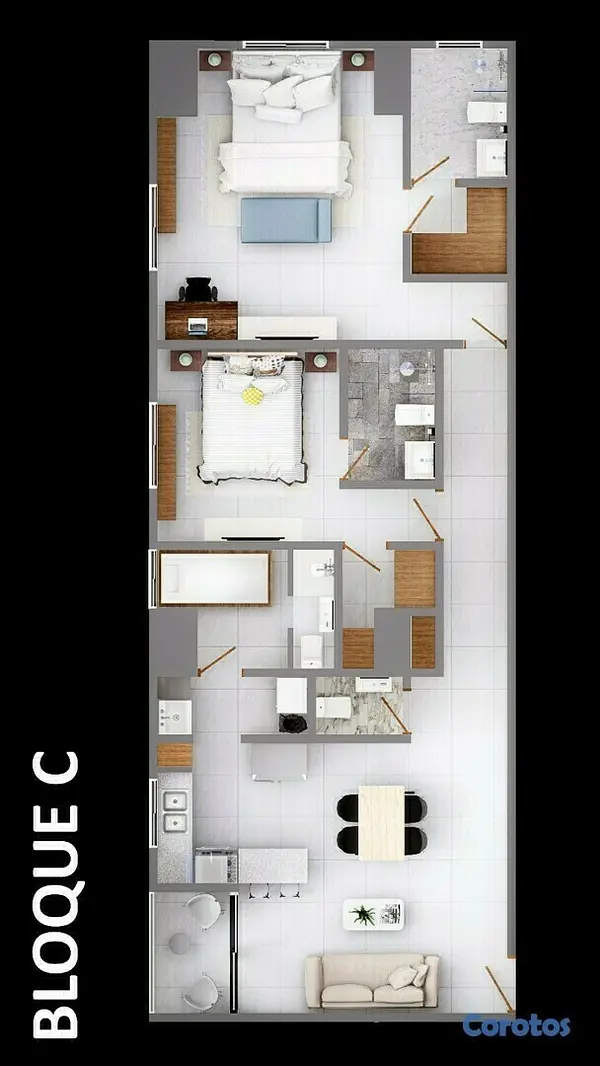 apartamentos - Proyecto de apartamento en Alma Rosa I 7