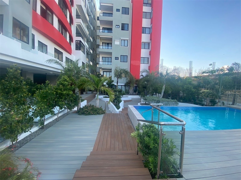 apartamentos - Venta de apartamento en los cacicazgos Distrito Nacional 7mo piso con piscina