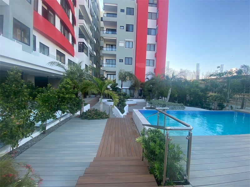 apartamentos - Venta de apartamento en los cacicazgos Distrito Nacional 7mo piso con piscina 1