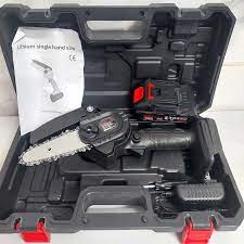 herramientas, jardines y exterior - Motosierra Eléctrica Recargable - Comodidad y Pote 3