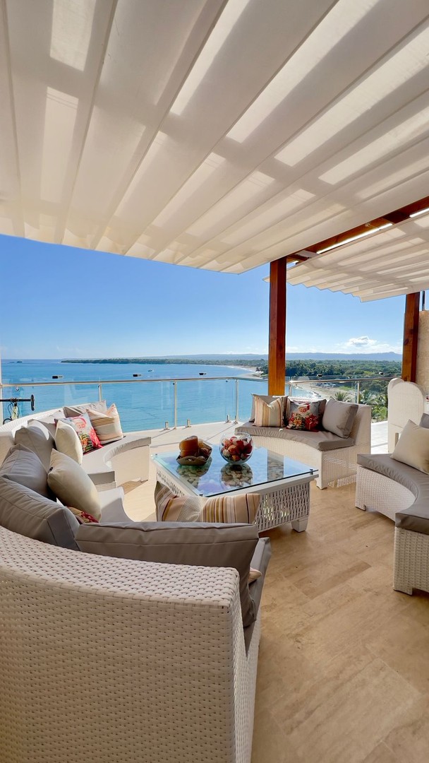 casas vacacionales y villas - Penthouse Amueblado con Vista al Mar Residence Riviera Azul 