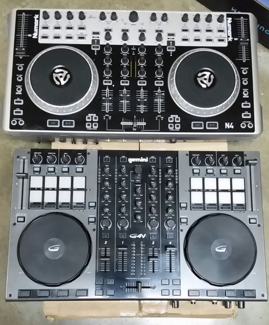 instrumentos musicales - Consola Platos DJ Mixer Factory Controladora Pioneer max Samsiph gb tb pro clean 6