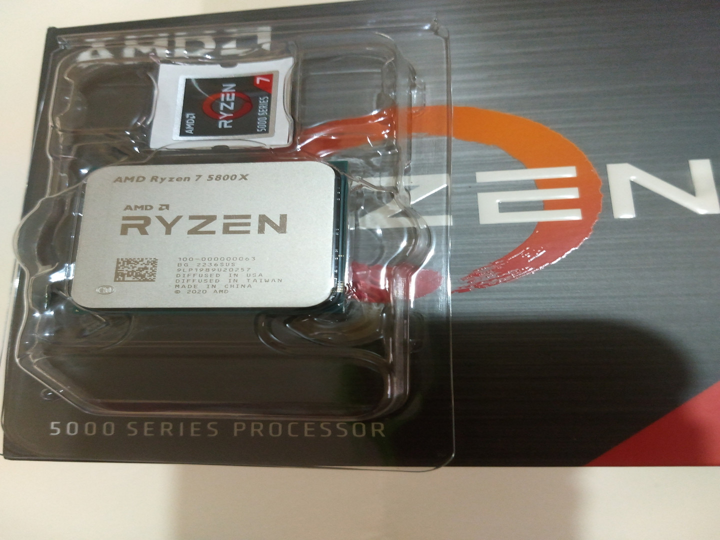computadoras y laptops - Procesador AMD Ryzen 7 5800X 8-core 3