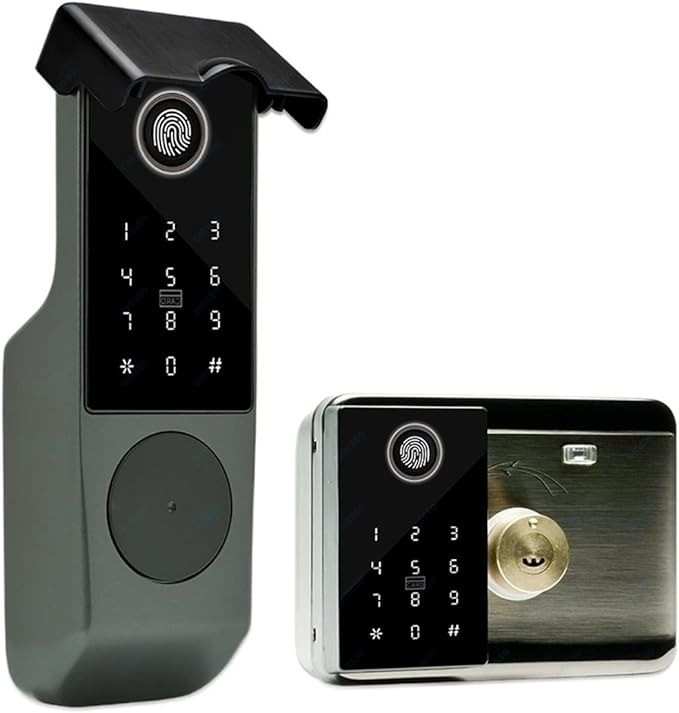 otros electronicos - CERRADURA PARA PUERTA DE HIERRO 1