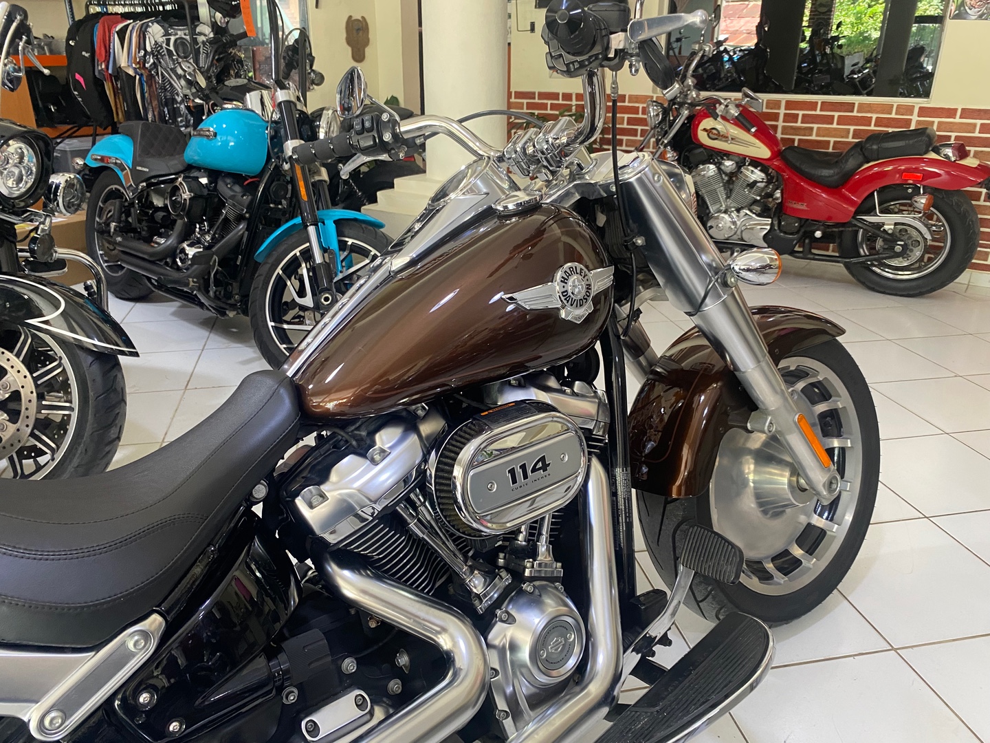 motores y pasolas - Harley Davidson Fat Boy 114 año 2019 3