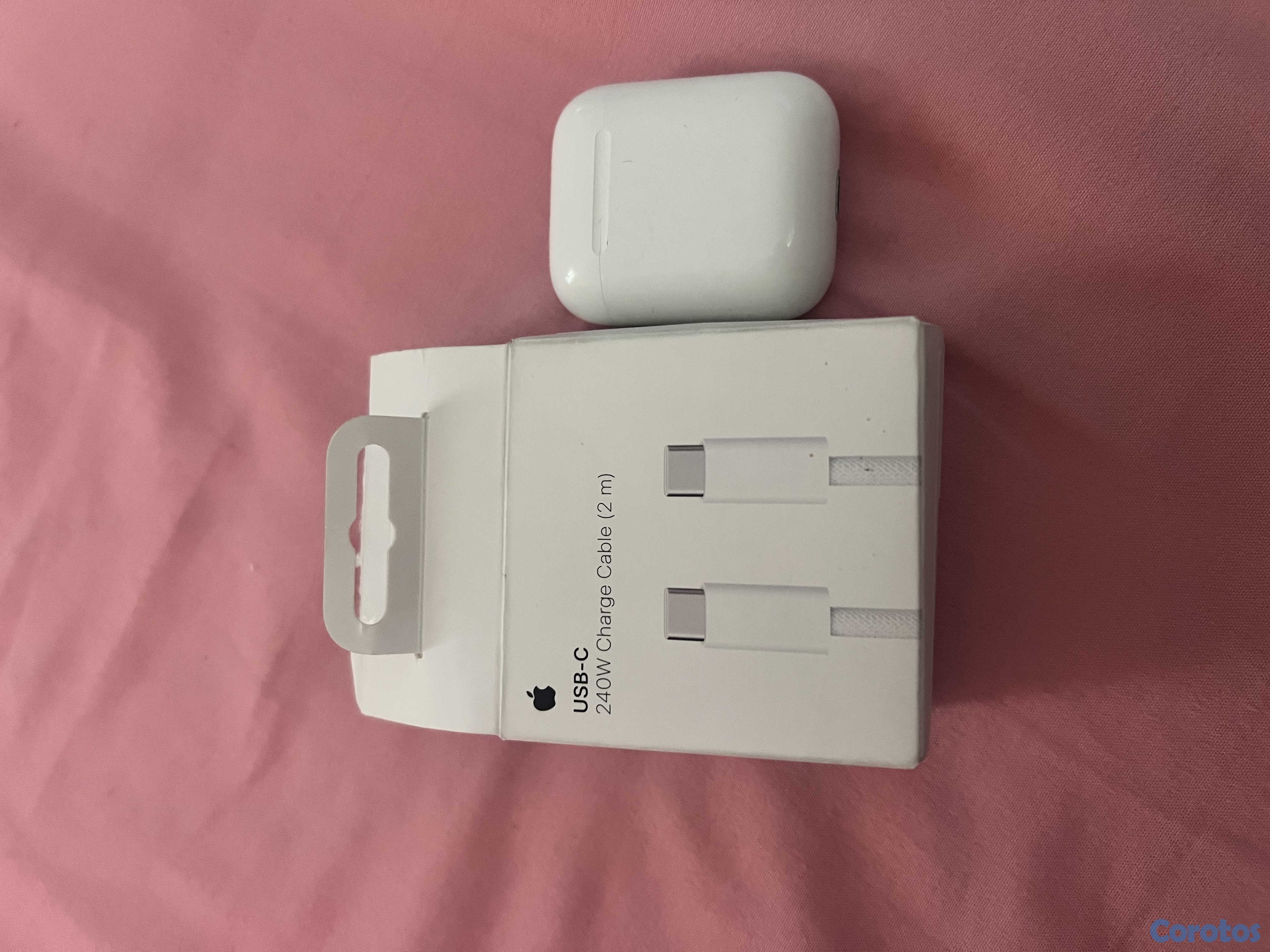 accesorios para electronica - Cable tipo c de ambos lados más airpods 6