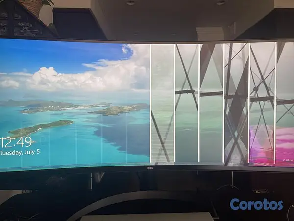 computadoras y laptops - Monitor LG UltraWide Curvo 34WP65C-B 34-inch 21:9  5
